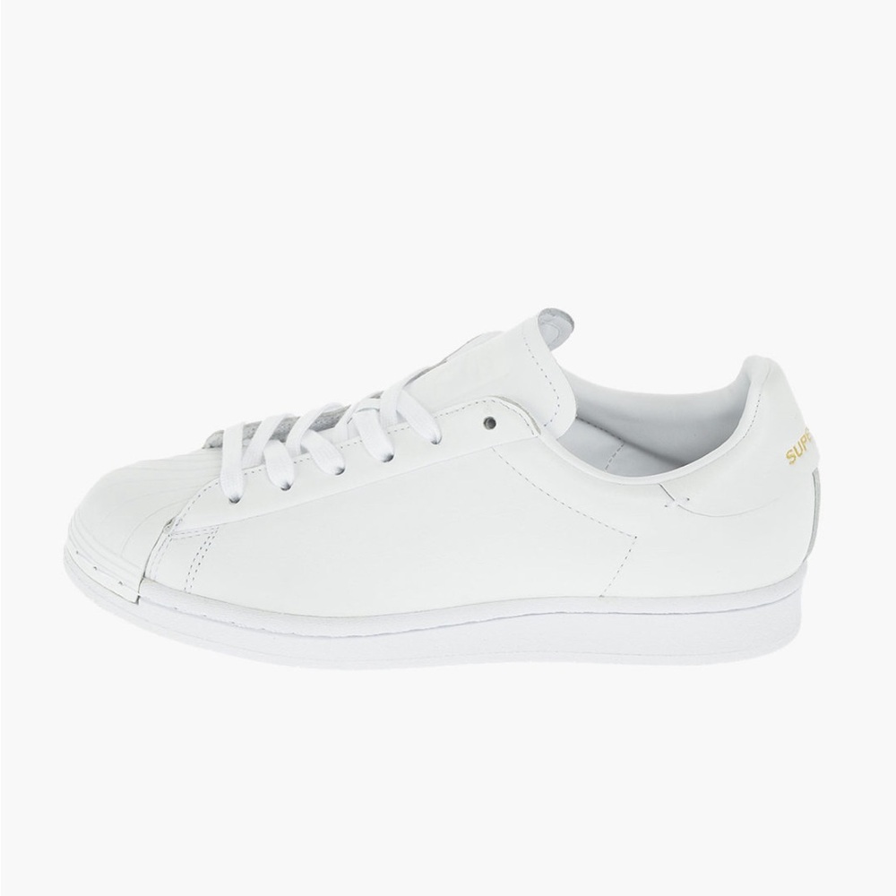 ADIDAS
LEATHER SUPERSTAR PURE LT W SNEAKERS
Size 8.5